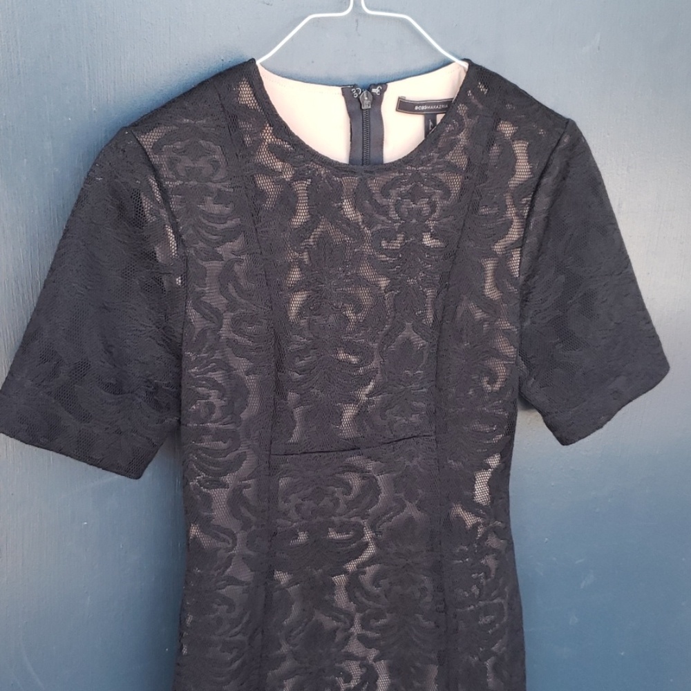 BCBG black and nude Dress